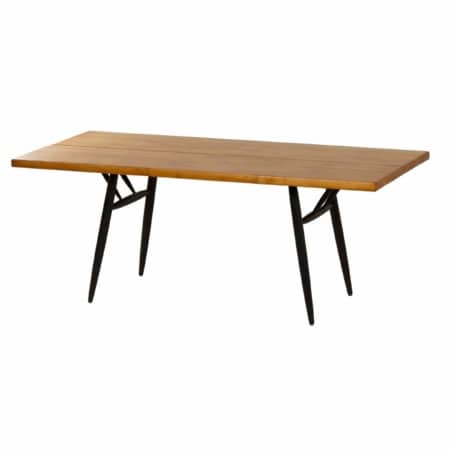 Pirkka Dining Table by Ilmari Tapiovaara for Laukaan Puu, 1950s | Large Version