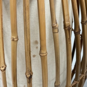 Vintage Bamboo Floor or Table Lamp, 1970s