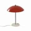 Red Danish Hanging Lamp by Bent Karlby for Lyfa, 1960s