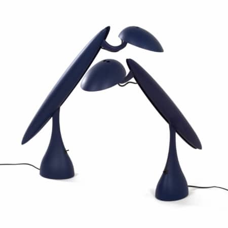 Pair Heron Table Lamps by Isao Hosoe for Luxo, 1990s