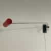 Red Wall lamp &#8217;39&#8217; by Willem Hagoort for Hagoort Lamps, 1960s
