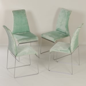 Magnolia Dining Chairs by Kazuhide Takahama for Dino Gavina, 2000s | Set of 4