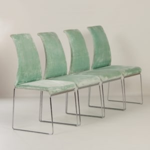 Magnolia Dining Chairs by Kazuhide Takahama for Dino Gavina, 2000s | Set of 4