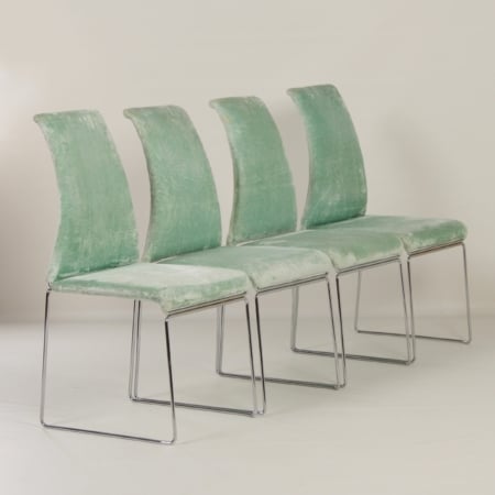 Magnolia Dining Chairs by Kazuhide Takahama for Dino Gavina, 2000s | Set of 4