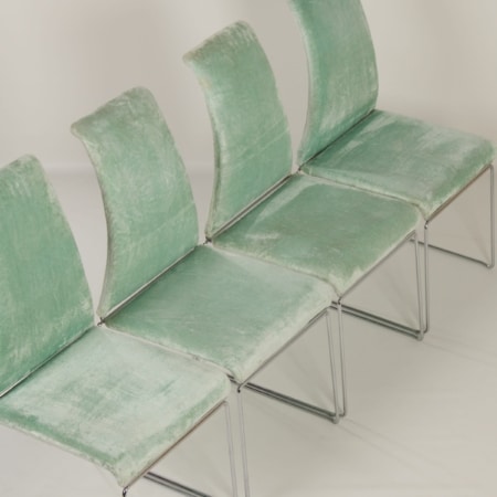 Magnolia Dining Chairs by Kazuhide Takahama for Dino Gavina, 2000s | Set of 4