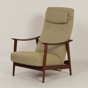 Armchair Combi Star by Arnt Lande for Stokke Mobler, 1960s &#8211; Reupholstered