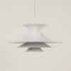 Danish Hanging Lamp Radius by Eric Balslev for Fog &#038; Mørup, 1970s