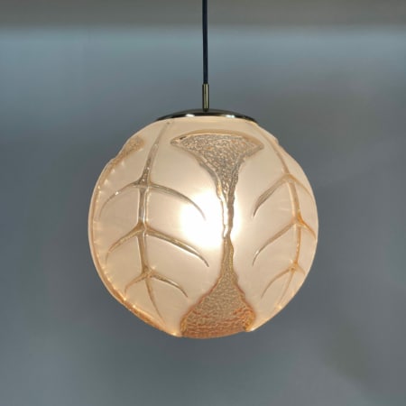 Large Crystal Pendant Lamp by Peill & Putzler, 1970s