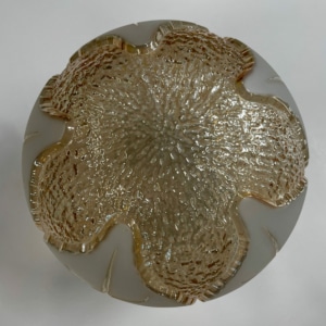 Large Crystal Pendant Lamp by Peill &amp; Putzler, 1970s