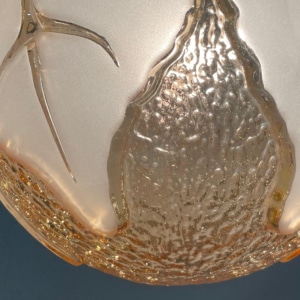 Large Crystal Pendant Lamp by Peill &amp; Putzler, 1970s