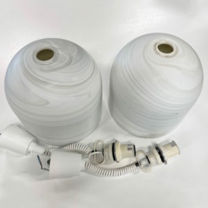 Pair of Hanging Lamps by Peill &amp; Putzler, 1970s