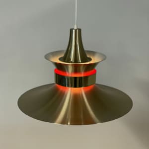 Danish hanging lamp by Bent Nordsted for Lyskaer Belysning, 1970s.