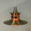 Danish hanging lamp by Bent Nordsted for Lyskaer Belysning, 1970s.