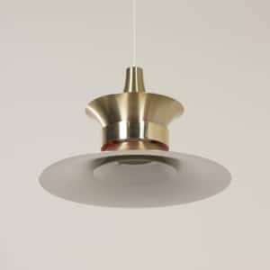 Danish hanging lamp by Bent Nordsted for Lyskaer Belysning, 1970s.