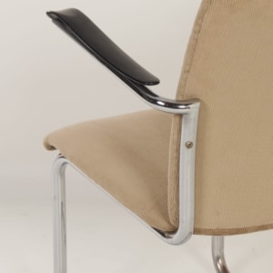 Armchair by Toon de Wit for De Wit, 1940s &#8211; New Rib Fabric.