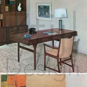 Danish Desk ND 93/3 by Nanna and Jorgen Ditzel for Søren Willadsen, 1950s
