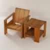 Crate Table by Gerrit Rietveld for Cassina, 1980s