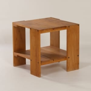 Crate Table by Gerrit Rietveld for Cassina, 1980s