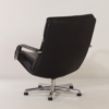 Black F154 Swivel Chairs by Geoffrey Harcourt voor Artifort, 1980s | Set of 2 in Leather