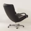 Black F154 Swivel Chairs by Geoffrey Harcourt voor Artifort, 1980s | Set of 2 in Leather
