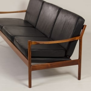 Vintage Three-seater Sofa by Torbjorn Afdal for Bruksbo, 1960s