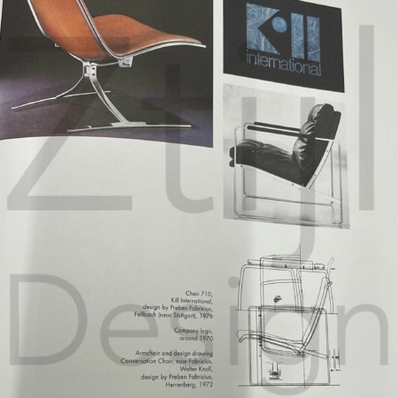2 Seater Sofa by Preben Fabricius for Walter Knoll, 1990s &#8211; Black Leather