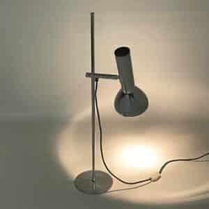 Table Lamp in Chromed Metal by Hustadt Leuchten, 1970s