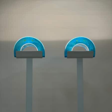Set Alba Floor lamps by Renato Toso &#038; Roberto Pamio for Leucos, 1980s
