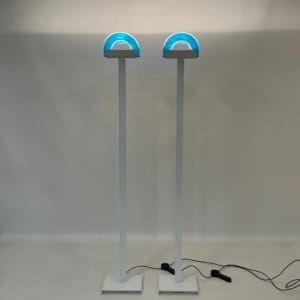 Set Alba Floor lamps by Renato Toso &#038; Roberto Pamio for Leucos, 1980s