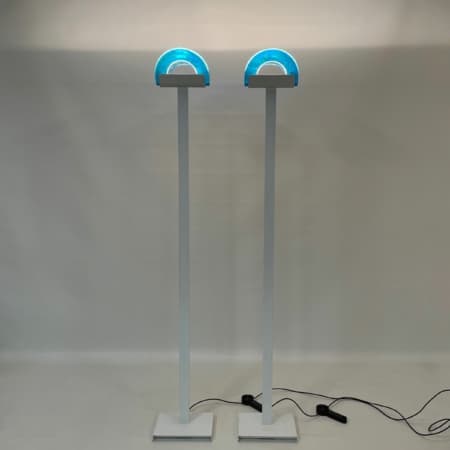 Set Alba Floor lamps by Renato Toso &#038; Roberto Pamio for Leucos, 1980s