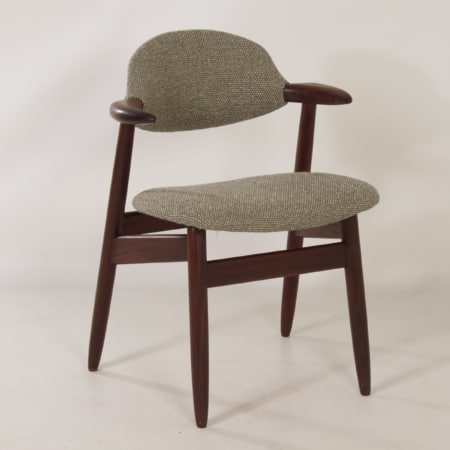 Teak Cow Horn Chair for Hulmefa, 1960s