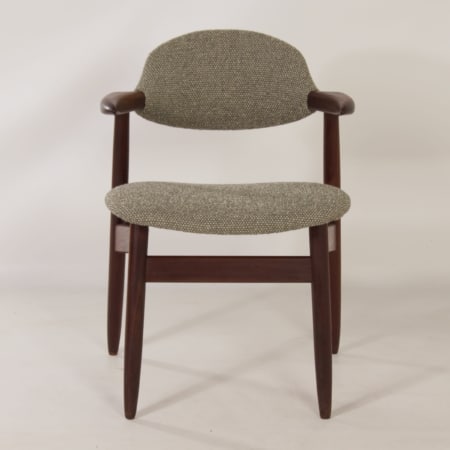 Teak Cow Horn Chair for Hulmefa, 1960s