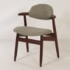 Teak Cow Horn Chair for Hulmefa, 1960s
