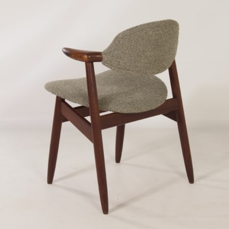 Teak Cow Horn Chair for Hulmefa, 1960s