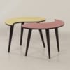 Unique Set Yin-Yang Coffee or Side Tables, 1950s