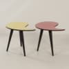 Unique Set Yin-Yang Coffee or Side Tables, 1950s