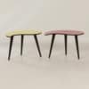 Unique Set Yin-Yang Coffee or Side Tables, 1950s