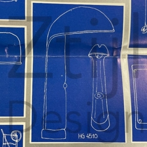 Alba Floor Lamp by Sergio Brazzoli &#038; Ermanno Lampa for Harvey Guzzini, 1970s