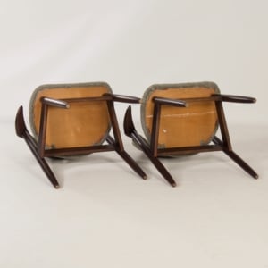 Vintage Cow Horn Chairs for Hulmefa, 1960s &#8211; Set of Two