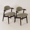 Vintage Cow Horn Chairs for Hulmefa, 1960s &#8211; Set of Two