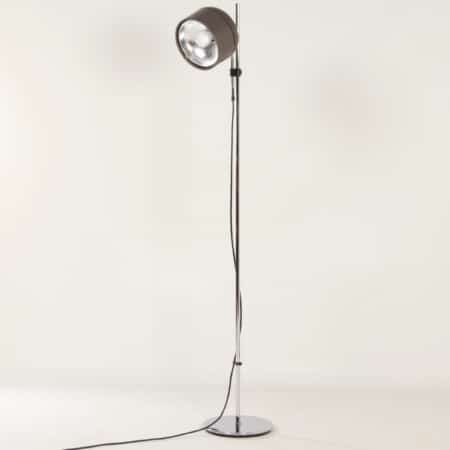 Brown Floor lamp by Arnold Berges for Staff Leuchten, 1970s