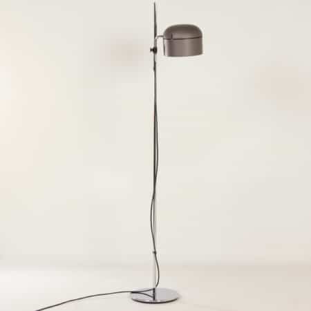 Brown Floor lamp by Arnold Berges for Staff Leuchten, 1970s