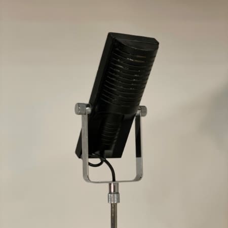 Italian floor lamp in the shape of a microphone, 1980s