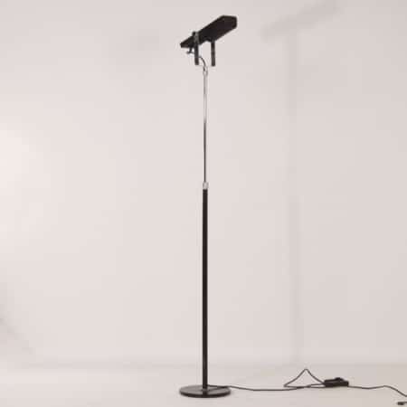 Italian floor lamp in the shape of a microphone, 1980s