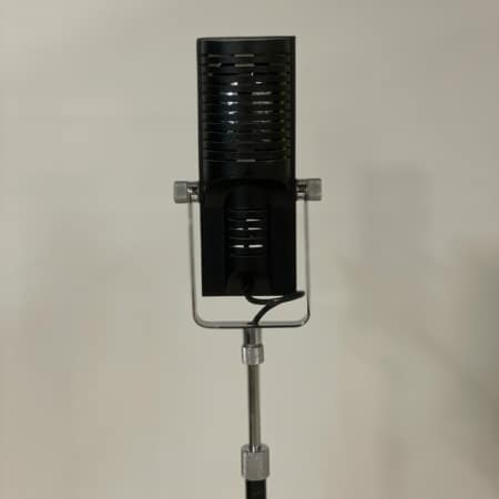 Italian floor lamp in the shape of a microphone, 1980s