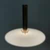 Swedish Pendant in Brass and Perspex by Asea, 1960s