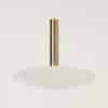 Swedish Pendant in Brass and Perspex by Asea, 1960s