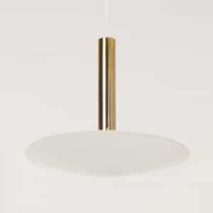 Swedish Pendant in Brass and Perspex by Asea, 1960s