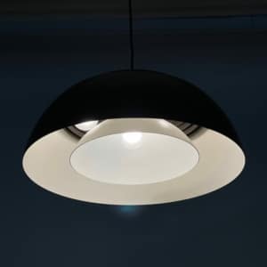 AJ Hanging Lamp by Arne Jacobsen for Louis Poulsen, 1970s | Brown