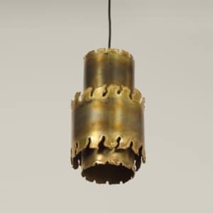 Danish Pendant by Svend Aage Holm Sorensen, 1970s &#8211; Brass